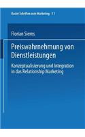 Preiswahrnehmung Von Dienstleistungen