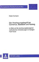 Der Anschauungsbegriff Bei Comenius, Basedow Und Hartwig: Im Blick Auf Die Anschauungsbezogenen Methodischen Anforderungen Im Heutigen Fach Kunst(496 Europaeische Hochschulschriften / European University Studie)