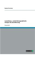Luxemburg - Sozial-Demographische Analyse Der Bevolkerung
