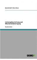 Leistungsbeurteilung und Mitarbeiterbeteiligung