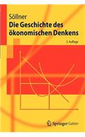 Die Geschichte Des Okonomischen Denkens