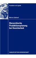 Hierarchische Produktionsplanung Bei Unsicherheit