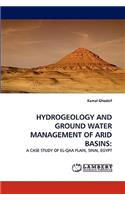 Hydrogeology and Ground Water Management of Arid Basins