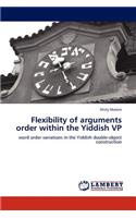 Flexibility of arguments order within the Yiddish VP