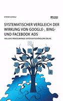 Systematischer Vergleich der Wirkung von Google-, Bing- und Facebook Ads