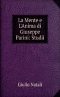 La Mente e L'Anima di Giuseppe Parini: Studii