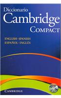 Diccionario Bilingue Cambridge Spanish-English Paperback with CD-ROM Compact Edition