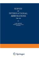 Survey of International Arbitrations 1794-1938