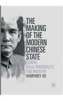 The Making of the Modern Chinese State: Cement, Legal Personality and Industry