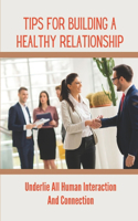 Tips For Building A Healthy Relationship: Underlie All Human Interaction And Connection: Relationship Advice For Couples