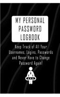 My Personal Password Logbook