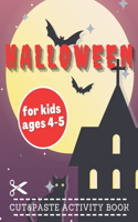 Halloween Cut and Paste Activity Book