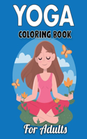 Yoga Coloring Book for Adults