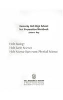 Kentucky Holt High School Test Preparation Workbook Answer Key