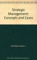 Strategic Management: Concepts and Cases