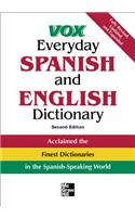 Vox Everyday Spanish and English Dictionary: English-Spanish/Spanish-English
