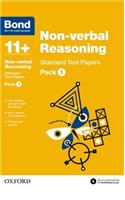 Bond 11+: Non-verbal Reasoning: Standard Test Papers: Ready for the 2025 exam