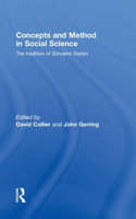 Concepts and Method in Social Science