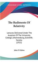 Rudiments Of Relativity