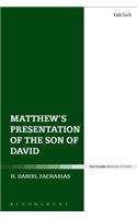 Matthew's Presentation of the Son of David