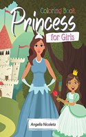 Princess Coloring Book for Girls