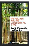 Peasant and His Landlord, Pp. 1-192