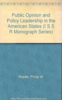 Public Opinion and Policy Leadership in the American States