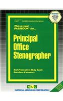 Principal Office Stenographer