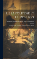 De La Politesse Et Du Bon Ton