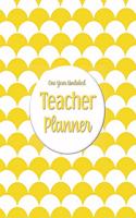 One Year Undated Teacher Planner