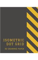 Isometric Dot Grid 3D Drawing Paper