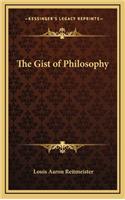 The Gist of Philosophy