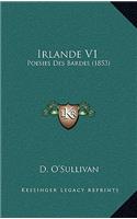 Irlande V1: Poesies Des Bardes (1853)