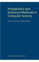 Probabilistic and Statistical Methods in Computer Science