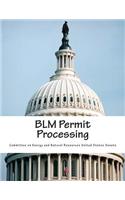 BLM Permit Processing