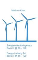 Energiewirtschaftsgesetz - Buch 3: §§ 65 - 120: Energy Industry Act - Book 3: §§ 65 - 120