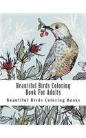 Beautiful Birds Coloring Book for Adults