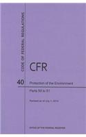 Code of Federal Regulations Title 40, Protection of Environment, Parts 50-51, 2014