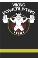 Viking Powerlifting Bodybuilding Trainingstagebuch