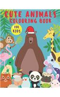 Colouring Book For Kids Cute Animals