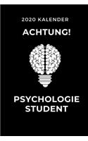 2020 Kalender Achtung! Psychologie Student