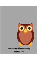 Preschool Handwriting Notebook