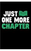 Just One More Chapter: 6 x 9 Inch, Book Review Journal, 110 Pages