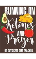 Running On Ketones And Prayer - 90 Days Keto Diet Tracker