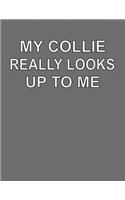 My Collie Really Looks Up To Me