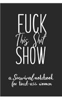 Fuck This Shit: Cuss Word Gag Gift for Coworker Small Undated Weekly Planner for Work and Personal Everyday Use Habit Tracker Password Logbook Music Review Playlist