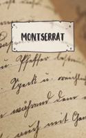 Montserrat: Ruled Travel Diary Notebook or Journey Journal - Lined Trip Pocketbook for Men and Women with Lines