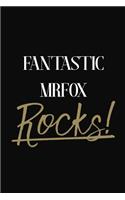 Fantastic MrFox Rocks!: Fantastic MrFox Diary Journal Notebook