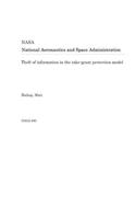 Theft of Information in the Take-Grant Protection Model