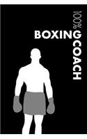 Boxing Coach Notebook: Blank Lined Boxing Journal For Coach and Player